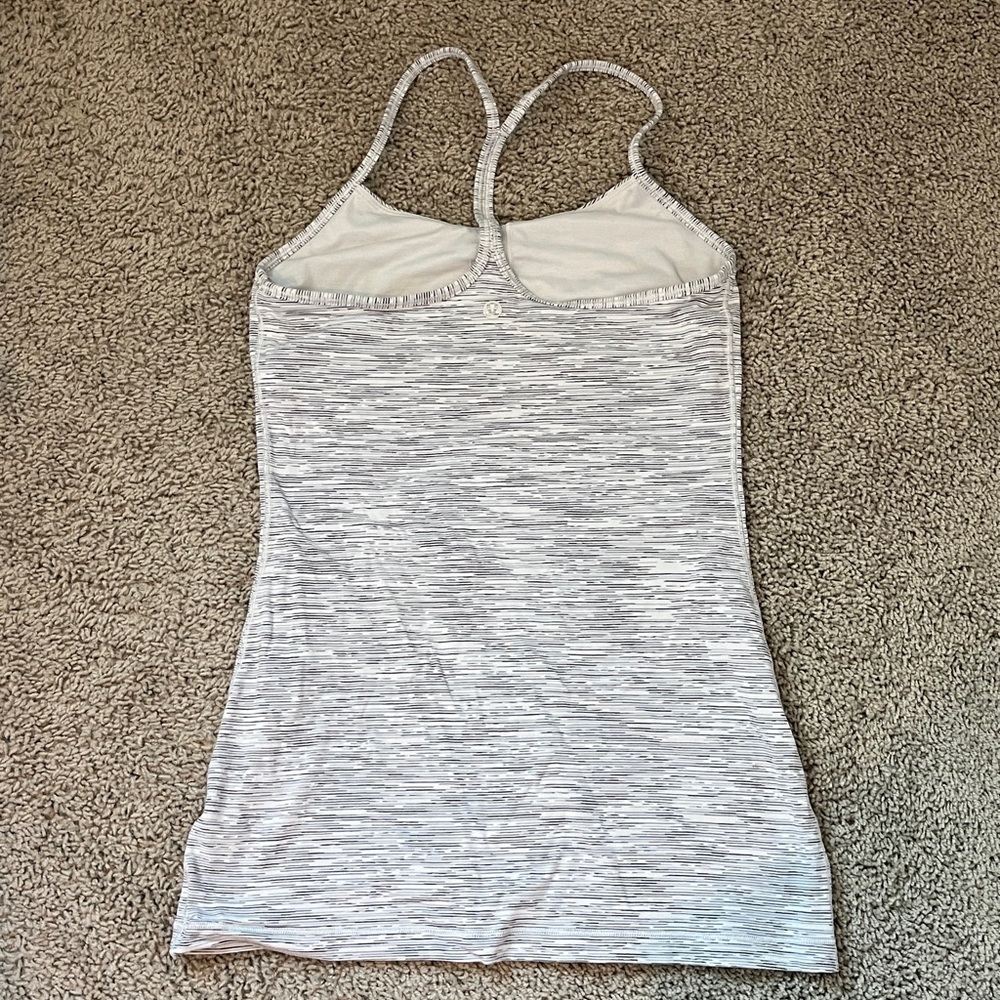 Gray Lulu Tank Top